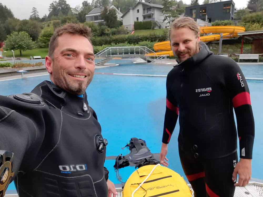 Freibad, Open Water Scuba Instructor, Tauch Ab